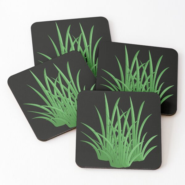 Item preview, Minimalist Green Grass Blades - Modern Botanical Illustration designed and sold by SolutionsArt.