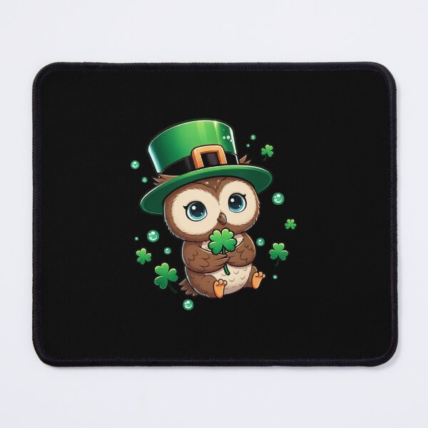 Item preview, Lucky Owl St Patricks Day Irish Gnome Owl designed and sold by CORJIDOG-ART.