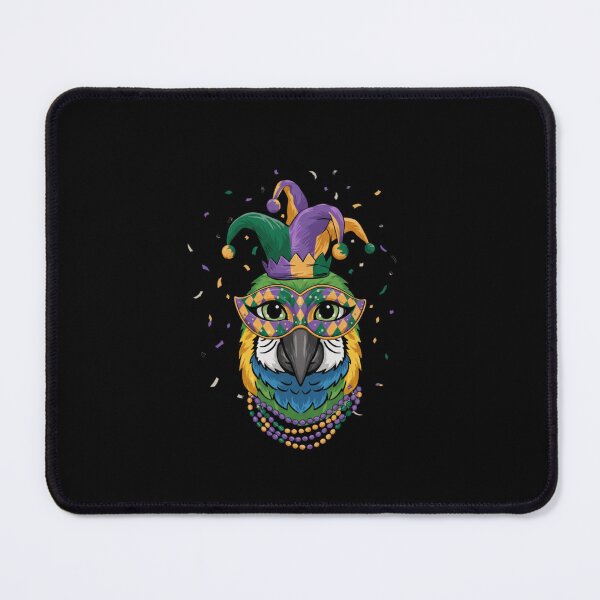 Item preview, Mardi Gras Parrot Jester Carnival Celebration designed and sold by CORJIDOG-ART.