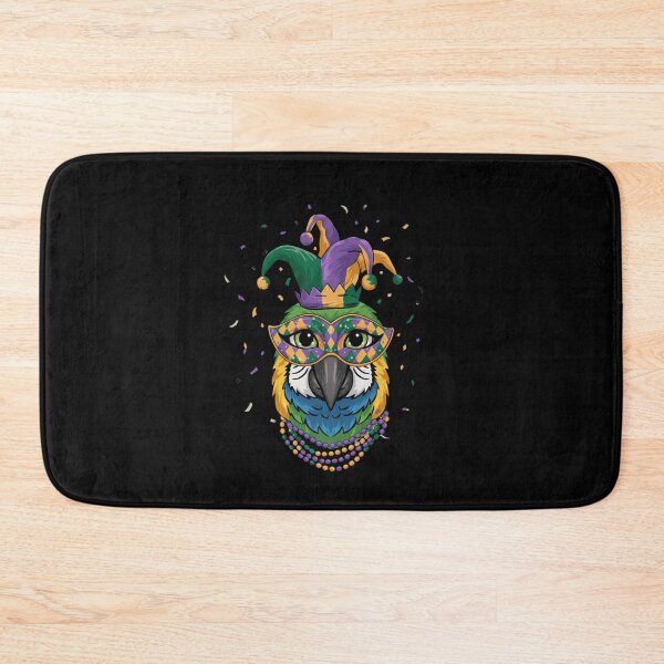 Item preview, Mardi Gras Parrot Jester Carnival Celebration designed and sold by CORJIDOG-ART.