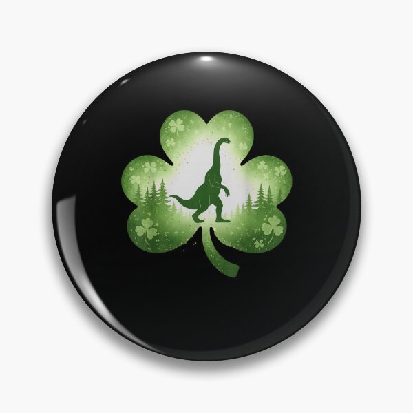 Item preview, St Patricks Day Dinosaur Shamrock Irish Fan designed and sold by salmzouriart.