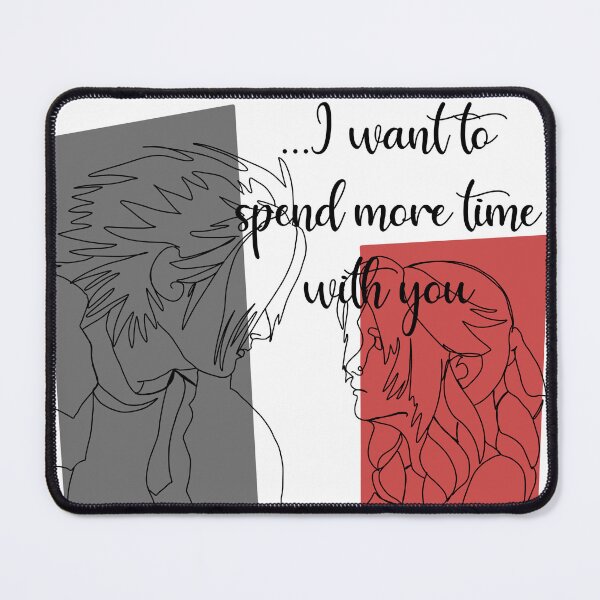 Item preview, Final Fantasy 7 Aerith and Zack designed and sold by LumaJo Art.