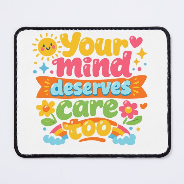 Item preview, Your mind deserves care too designed and sold by Tipsy24.