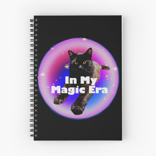 Item preview, In My Magic Era – Playful Mystic Cat Art designed and sold by SlowlyMiracles.