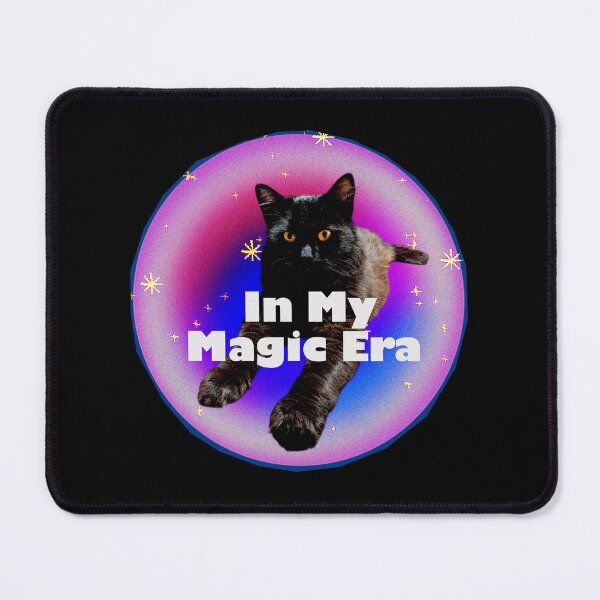 Item preview, In My Magic Era – Playful Mystic Cat Art designed and sold by SlowlyMiracles.