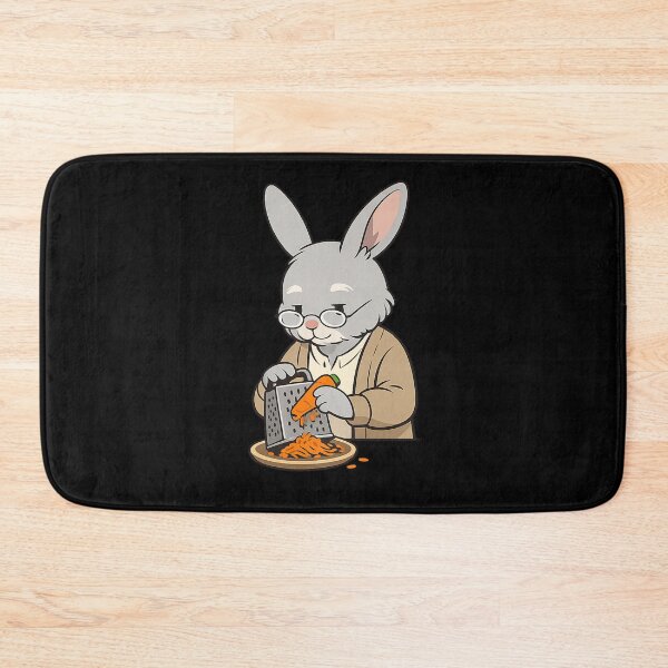 Item preview, Whimsical Rabbit – Carrot Grating Scene designed and sold by Dogandesighn.