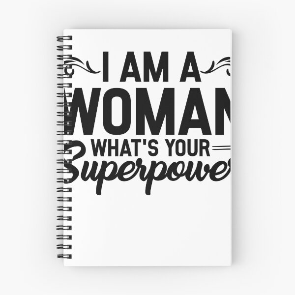 Item preview, I’m a Woman with Superpower – Strong Feminist Empowerment designed and sold by Inkvado.