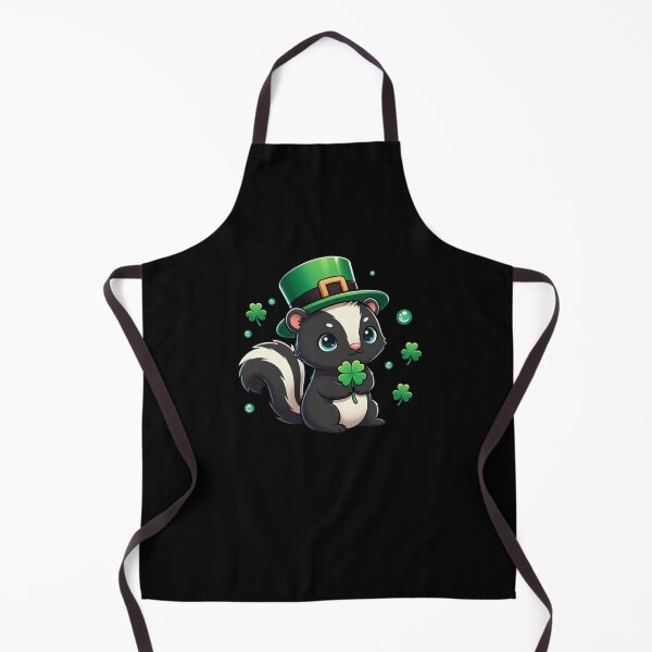 Item preview, Lucky Skunk St Patricks Day Irish Shamrock designed and sold by CORJIDOG-ART.