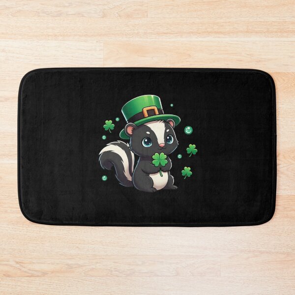 Item preview, Lucky Skunk St Patricks Day Irish Shamrock designed and sold by CORJIDOG-ART.