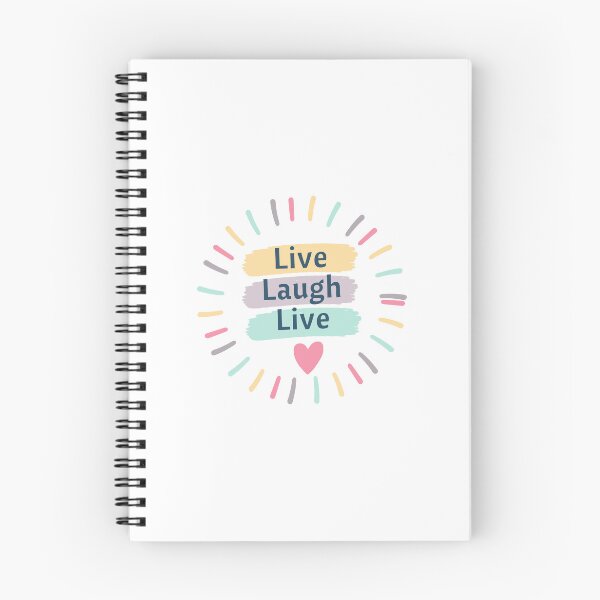 Item preview, Live Laugh Live Quote | Junk Journal designed and sold by Halb92.