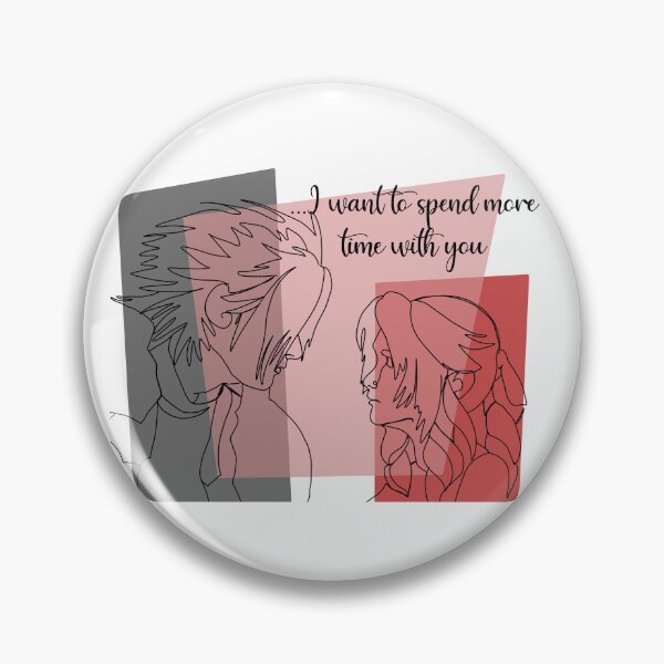 Item preview, Final Fantasy 7 Aerith and Zack 2 designed and sold by LumaJo Art.