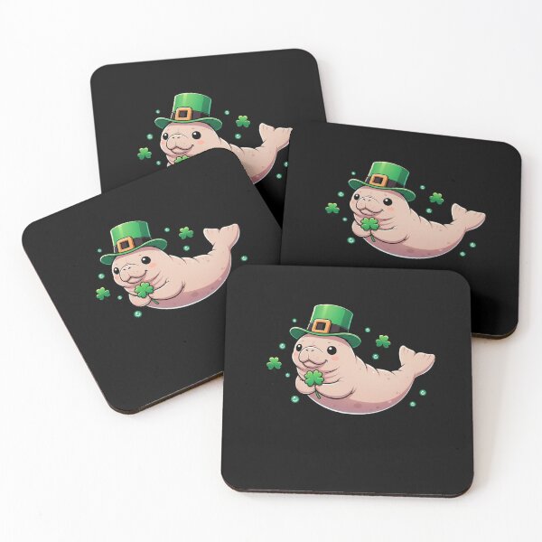 Item preview, Manatee Irish St Patrick's Day Luck Of The Irish designed and sold by CORJIDOG-ART.