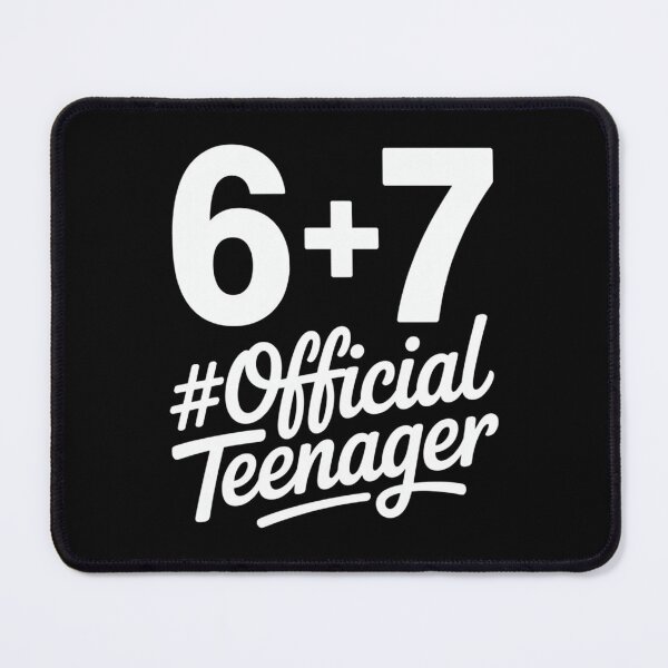 Item preview, 6 Plus 7 Official Teenager Thirteenth Birthday Teen designed and sold by Lichtisign.