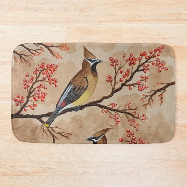 Item preview, Cedar waxwing birds perched in a tree  designed and sold by Matt Starr Fine Art .