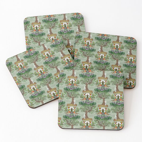Item preview, Wee Irish Robins at a Thatched Cottage Pub designed and sold by IrishVikingDesigns.