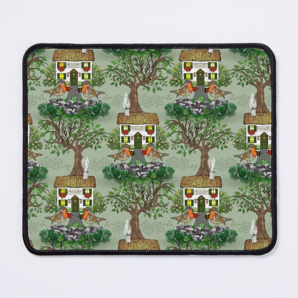 Item preview, Wee Irish Robins at a Thatched Cottage Pub designed and sold by IrishVikingDesigns.