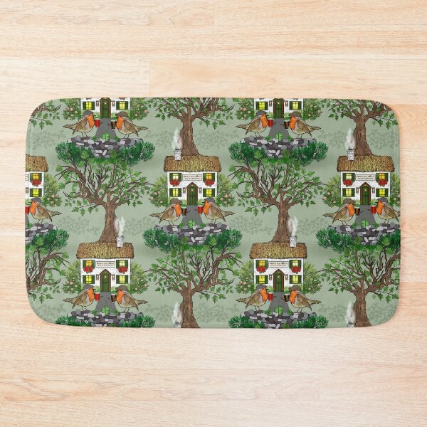 Item preview, Wee Irish Robins at a Thatched Cottage Pub designed and sold by IrishVikingDesigns.