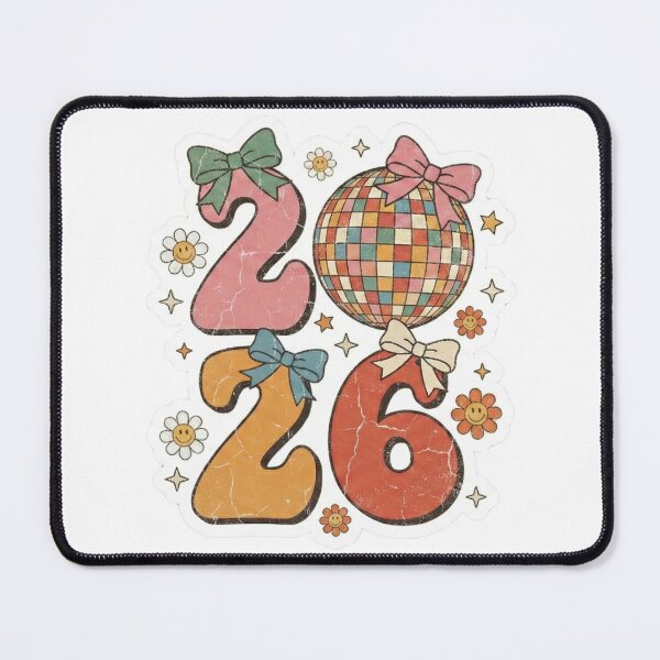 Item preview, 2026 Retro Vintage Style Funky New Year Graphic designed and sold by ArtzyFlow.