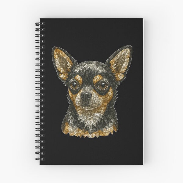 Item preview, Gemstone Mosaic Chihuahua Portrait designed and sold by DigitalGemArt.