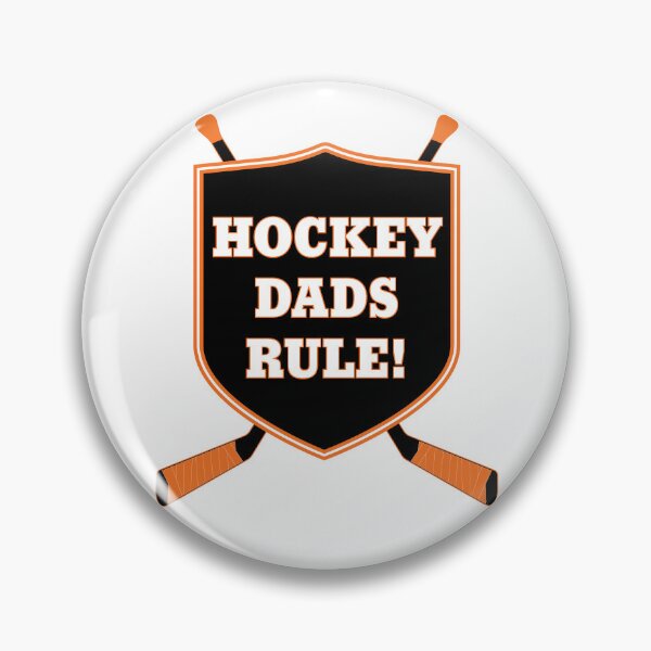 Item preview, Hockey Dads Rule! - Anaheim Duck colors. designed and sold by Hattrixz.