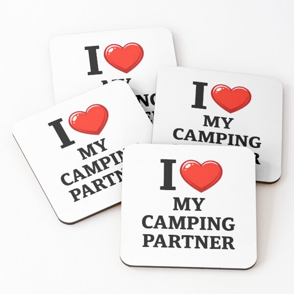 Item preview, I LOVE MY CAMPING PARTNER designed and sold by Tactical Override.