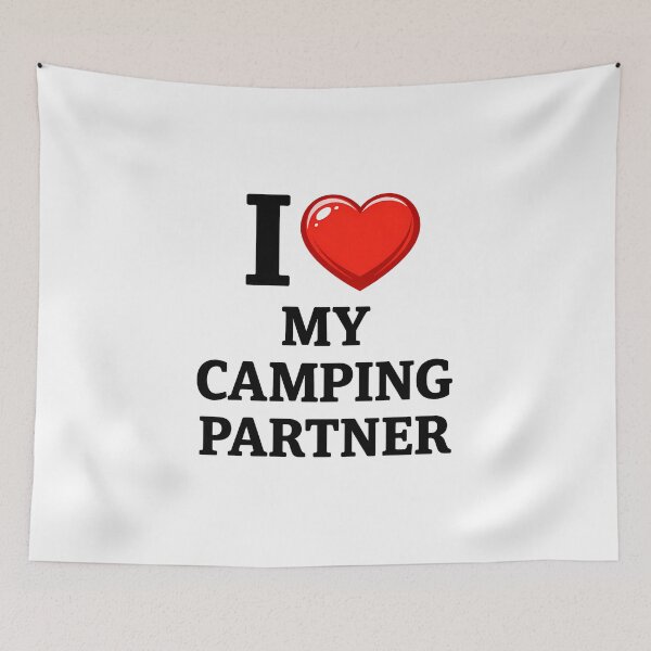 Item preview, I LOVE MY CAMPING PARTNER designed and sold by Tactical Override.