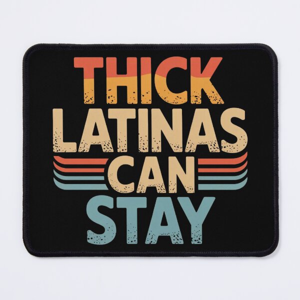 Item preview, Thick Latinas Can Stay Retro Vintage Funny designed and sold by ZACK ART.