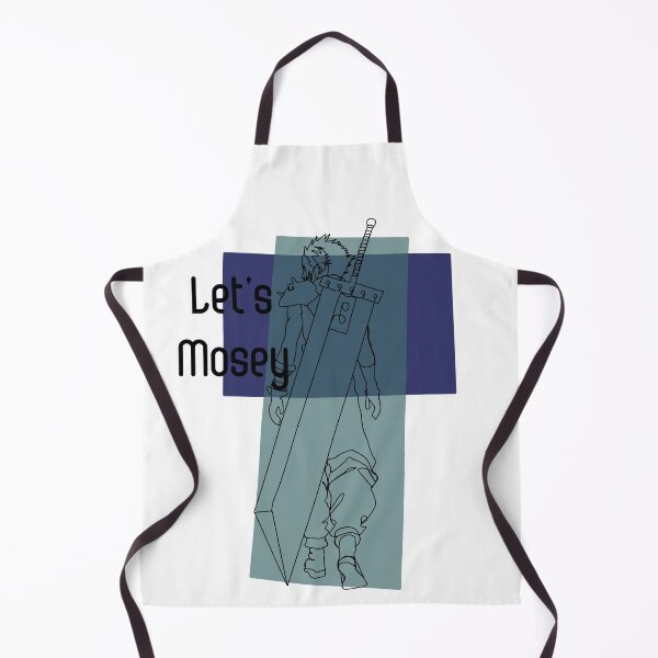 Item preview, Final Fantasy 7 Cloud Strife Let's Mosey designed and sold by LumaJo Art.