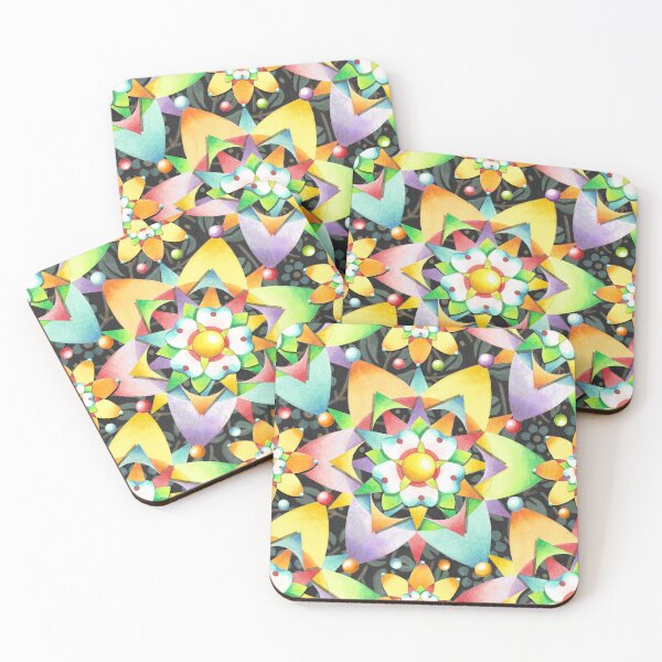 Item preview, Rainbow Daisy Lace  designed and sold by PatriciaSheaDesigns.