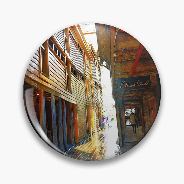 Item preview, Walking the Bryggen on a Rainy Day ( 1 ) designed and sold by Larry Davis.