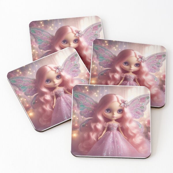 Item preview, pinky fairy blythe doll designed and sold by quotefactory.