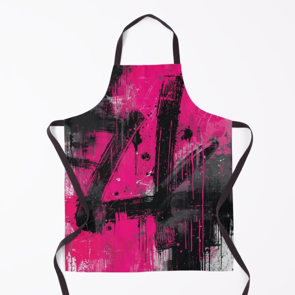 Item preview, Abstract Red Number 4 Graffiti Splash Art. designed and sold by LunaPrintCo.