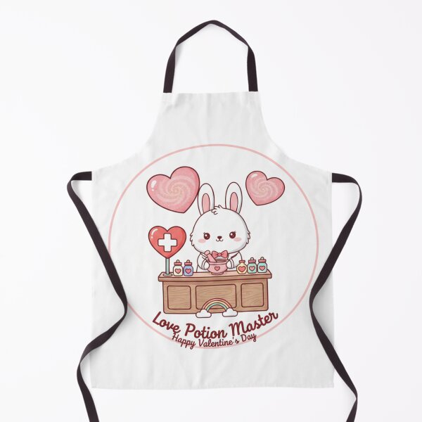 Item preview, Love Potion Master | Cute Pharmacist Bunny Valentine Sticker designed and sold by Medoodles.