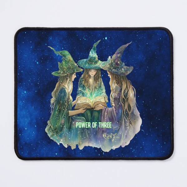 Item preview, Power of Three – Mystic Sisterhood Witchcraft Art designed and sold by MysticOzzy.