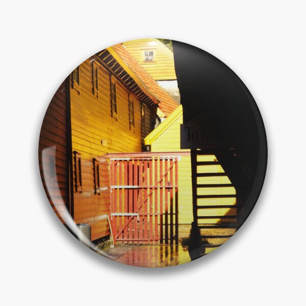 Item preview, Walking Bryggen on a Rainy Day (2 ) designed and sold by Larry Davis.