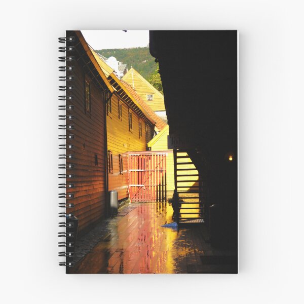 Item preview, Walking Bryggen on a Rainy Day (2 ) designed and sold by Larry Davis.