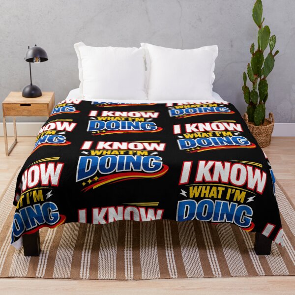 Item preview, I Know What Im Doing Funny Confidence Quote Design designed and sold by TeeTimeTreasure.