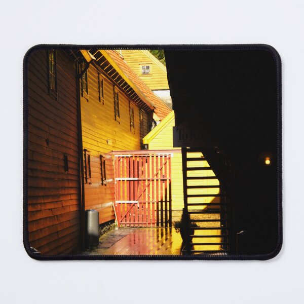 Item preview, Walking Bryggen on a Rainy Day (2 ) designed and sold by Larry Davis.