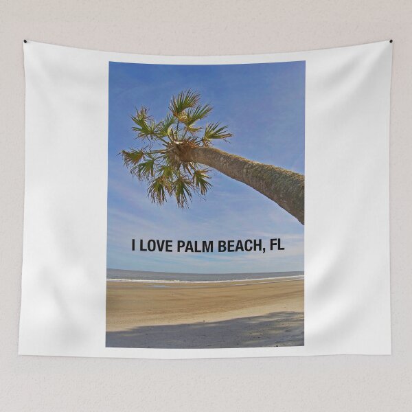 Item preview, I LOVE PALM BEACH, FL designed and sold by SKIP WILLITS FINE ART.
