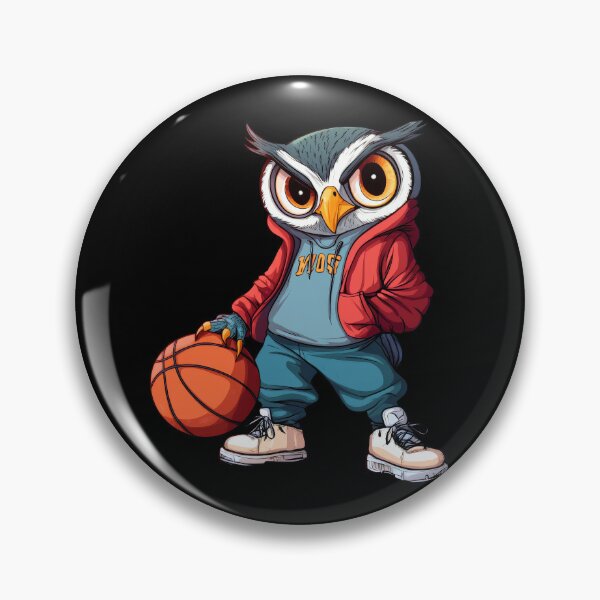 Item preview, Owls Basketball Bird designed and sold by Soulskier.