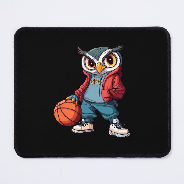 Item preview, Owls Basketball Bird designed and sold by Soulskier.