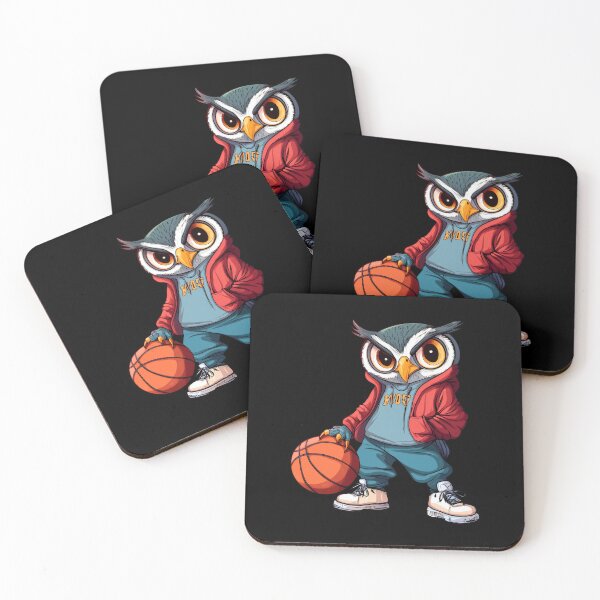 Item preview, Owls Basketball Bird designed and sold by Soulskier.