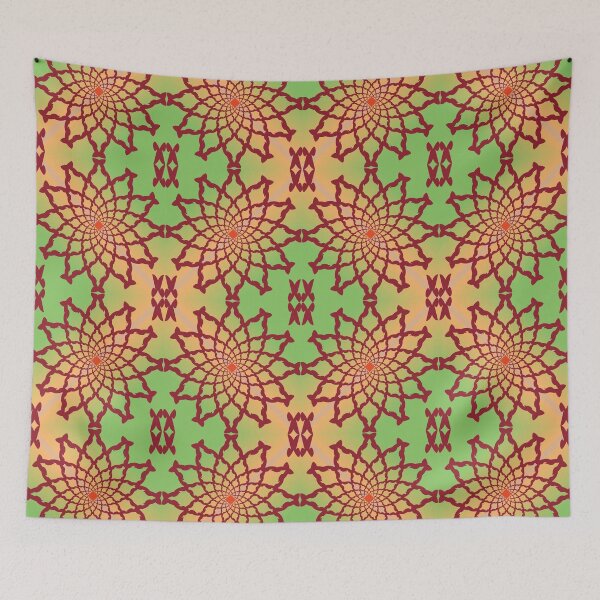 Item preview, Central Bloom from a Single Mark designed and sold by OIL Pattern Design .