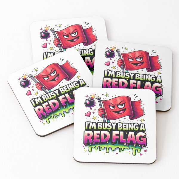 Item preview, I’m Busy Being A Red Flag designed and sold by AnnDesignStudio.