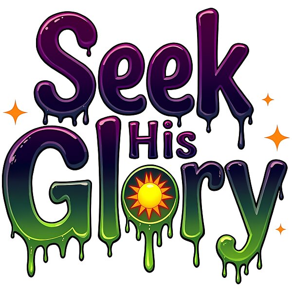 Seek His Glory Retro Faith