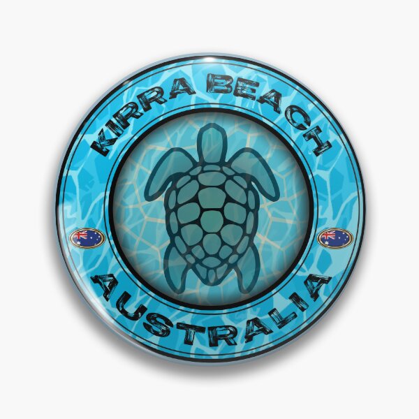 Item preview, Kirra Beach Australia sea turtle vintage designed and sold by studioss76.