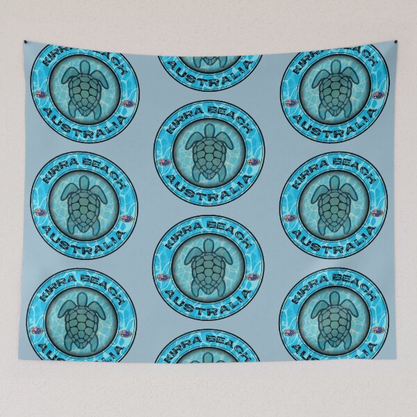 Item preview, Kirra Beach Australia sea turtle vintage designed and sold by studioss76.