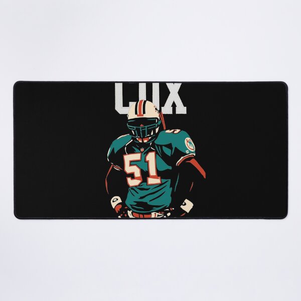 Item preview, Brian Cox #51 Miami Dolphins Art designed and sold by TheArtOfCar.