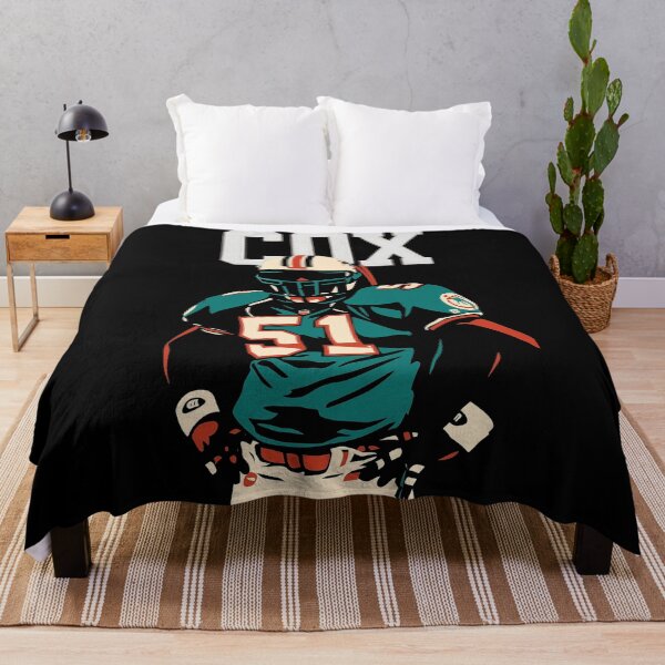Item preview, Brian Cox #51 Miami Dolphins Art designed and sold by TheArtOfCar.