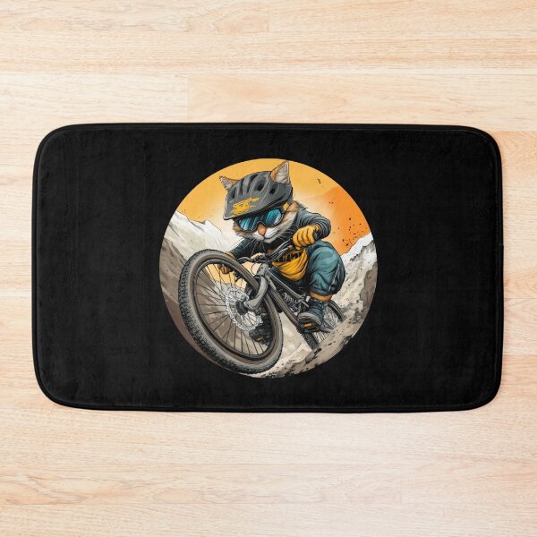Item preview, Cat Biker / MTB Kitten designed and sold by Soulskier.